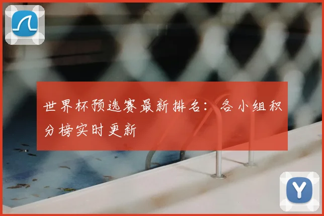 世界杯预选赛最新排名:各小组积分榜实时更新